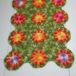 Crochet Flower Mat Or Rug
