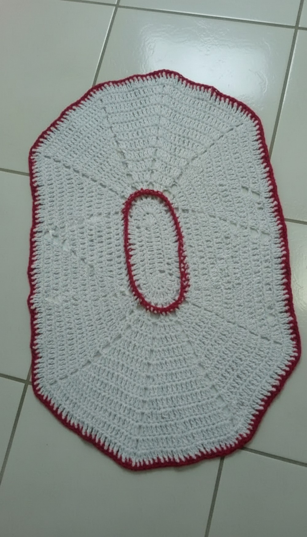 Crochet Oval-shaped Rug