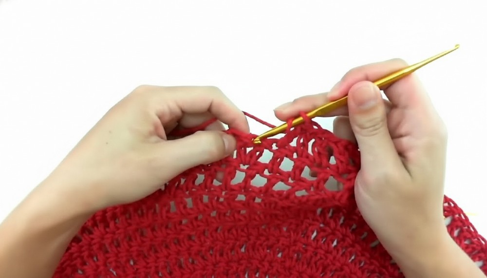 Crochet Santa Claus Placemat