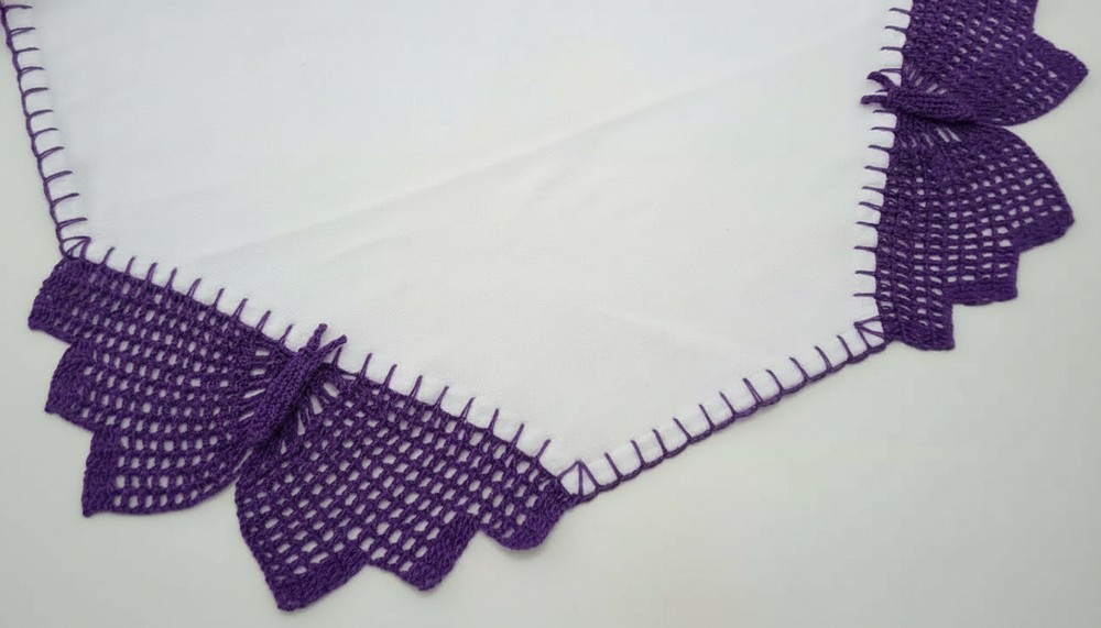 Crochet Butterfly Border