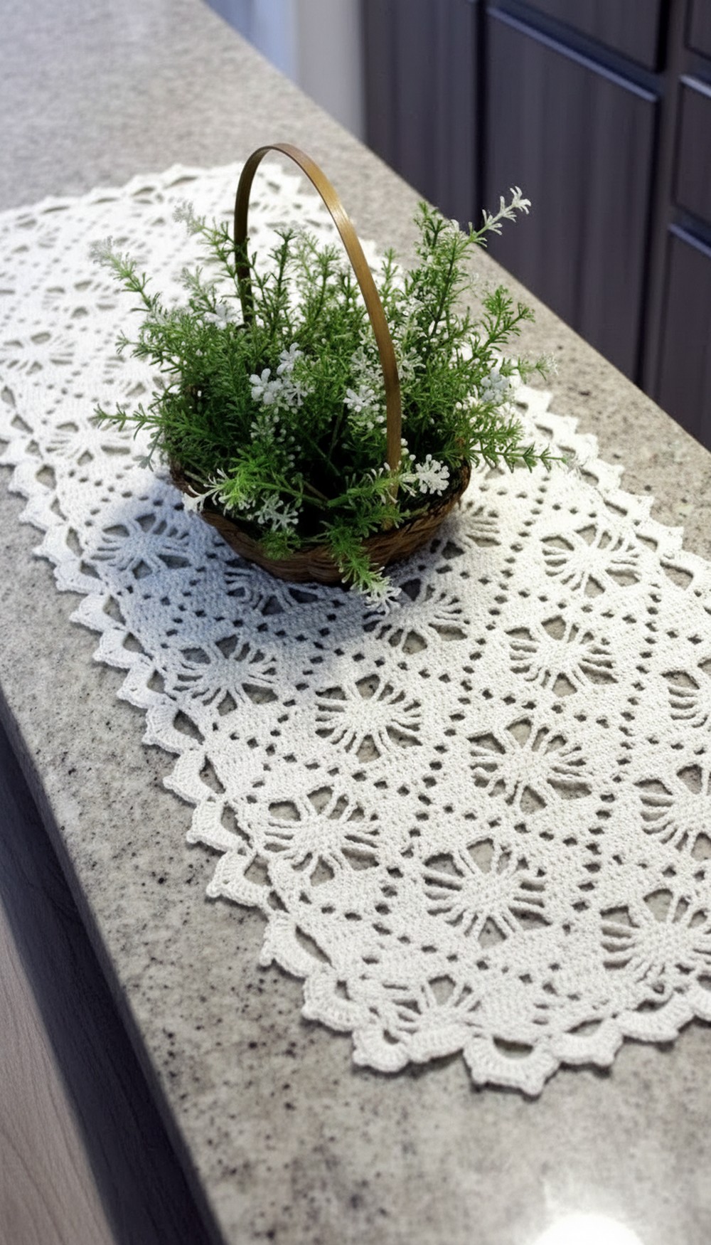 Crochet Lace Table Runner