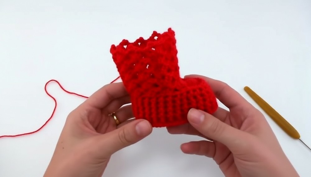Crochet Baby Bootie