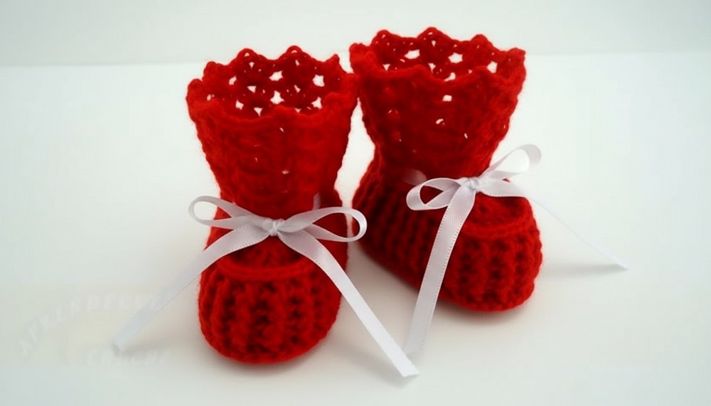 Crochet Baby Bootie