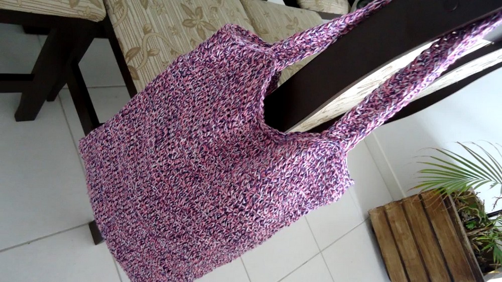 Crochet Tote Market Bag