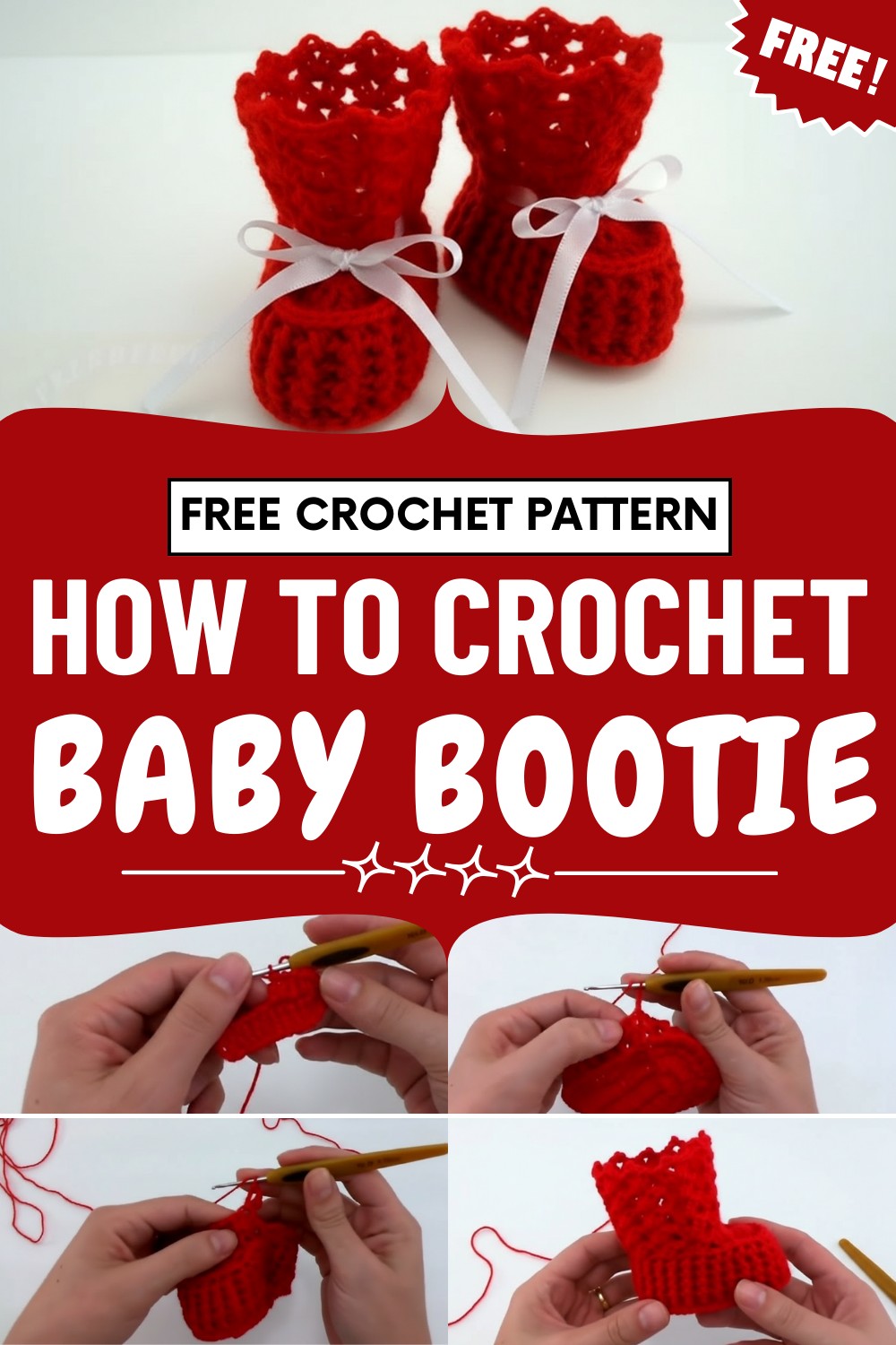 Crochet Baby Bootie
