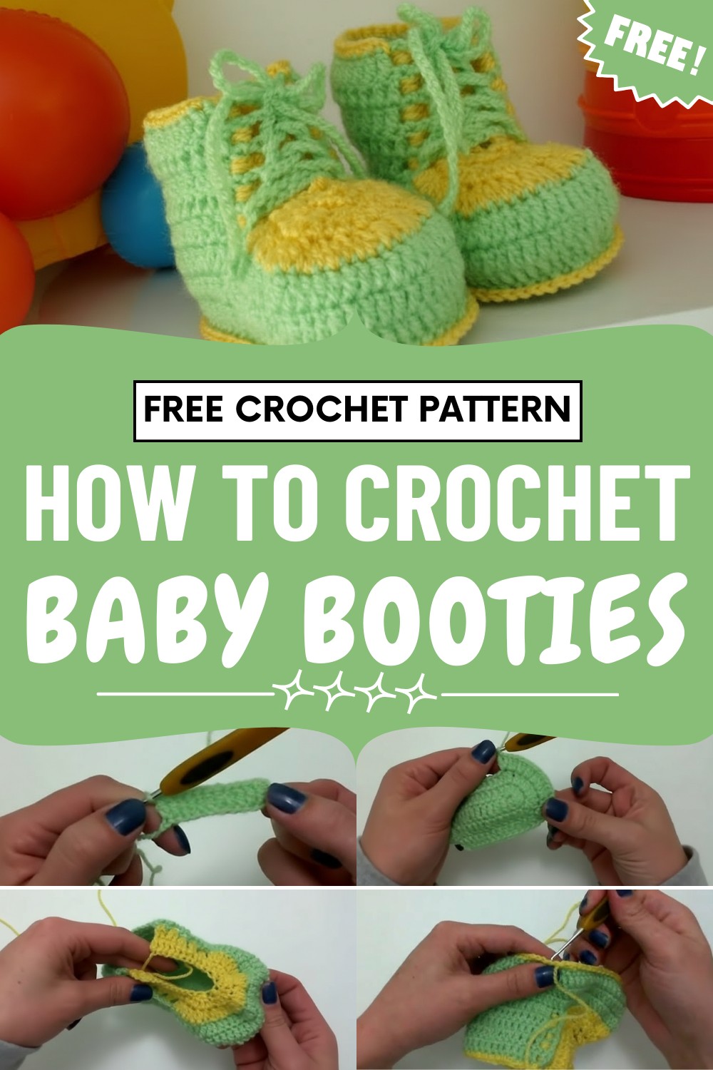Crochet Baby Booties