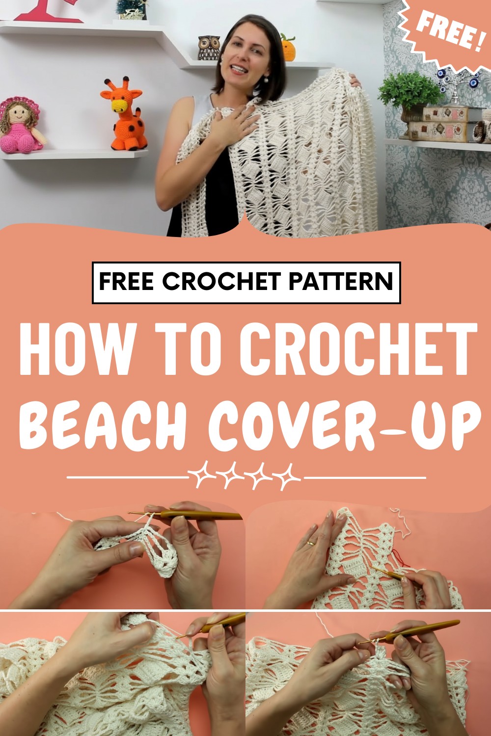 Crochet Beach Cover-up