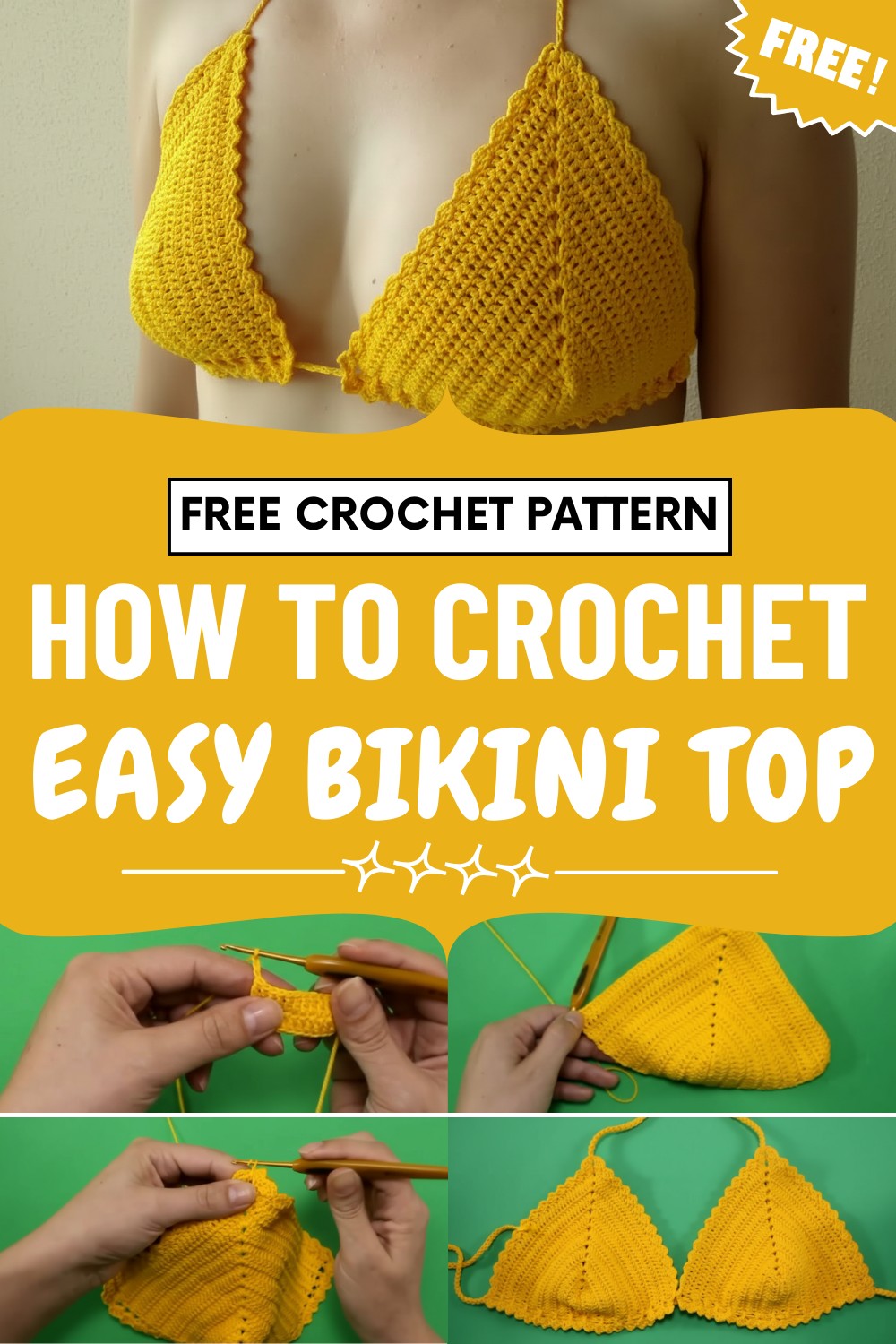 Crochet Bikini Top