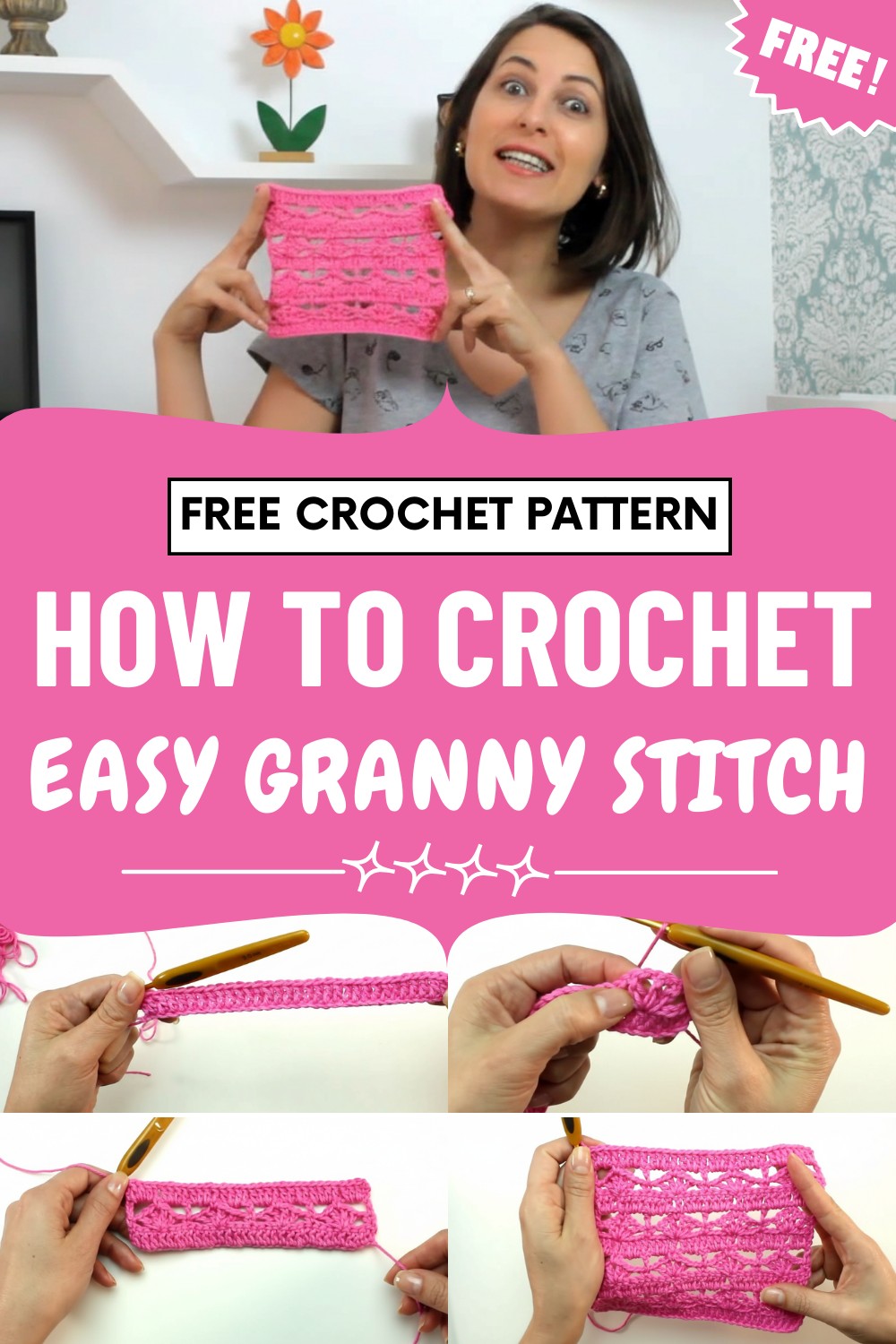 Crochet Granny Stitch