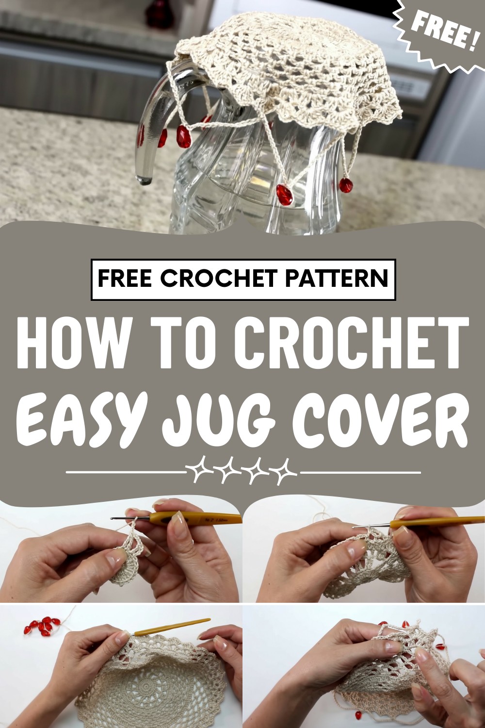 Crochet Jug Cover