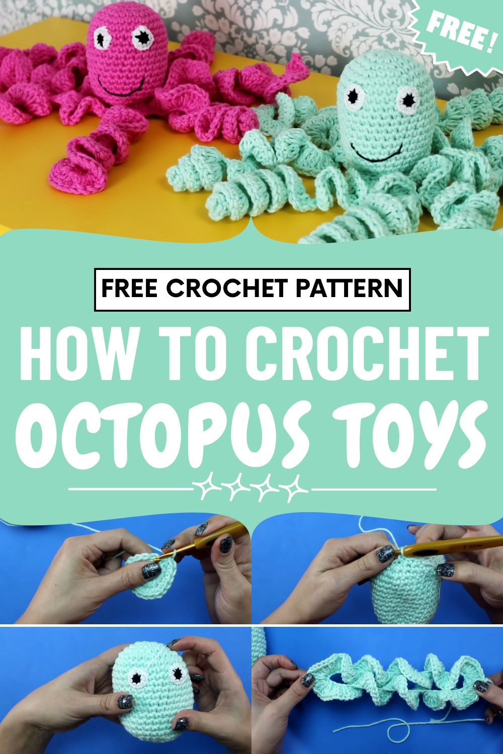 Crochet Octopus Toys