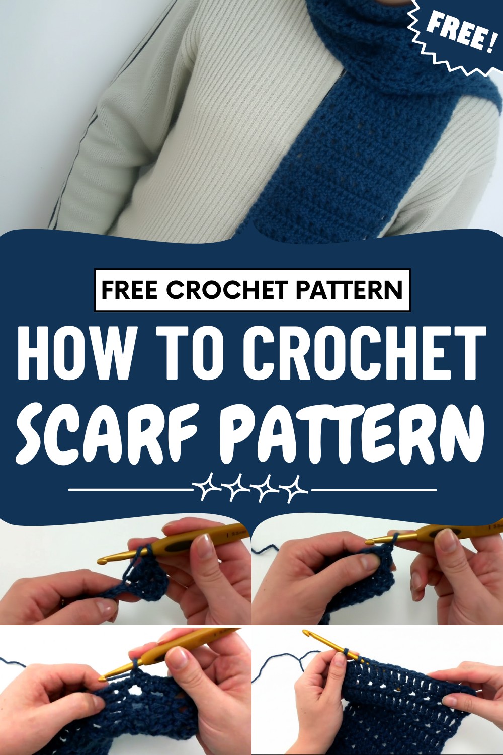 Crochet Scarf Pattern