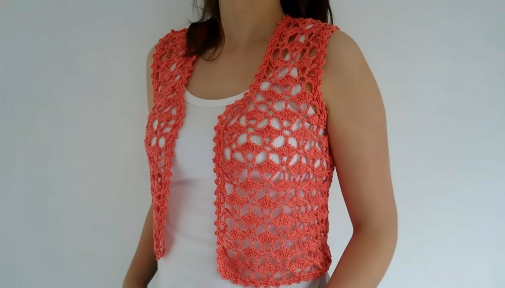 Crochet Summer Vest Top