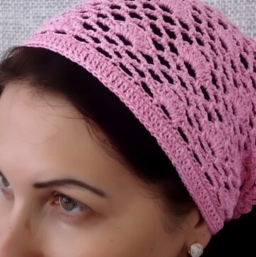 Crochet Bandana For Women