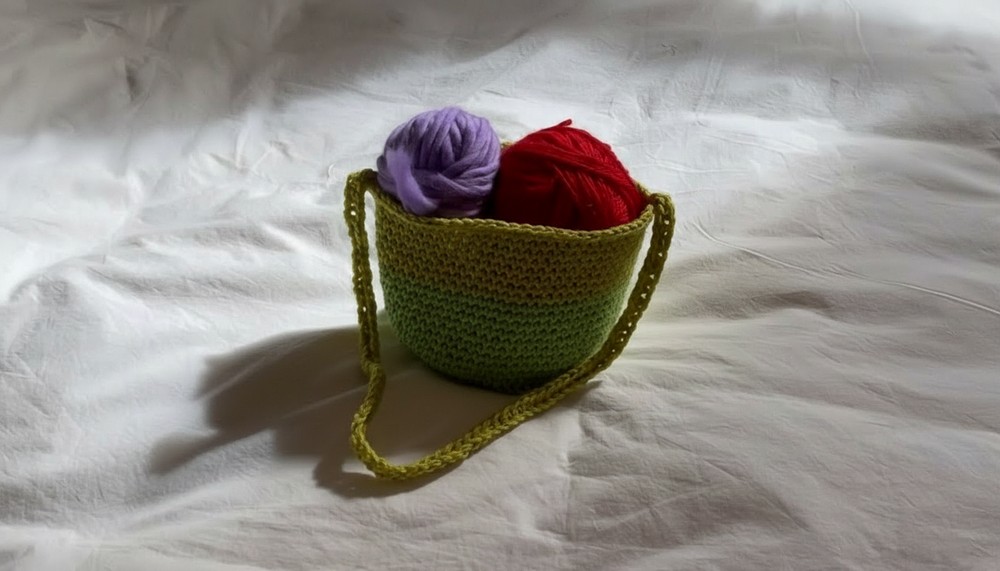 Crochet Crossbody Bag