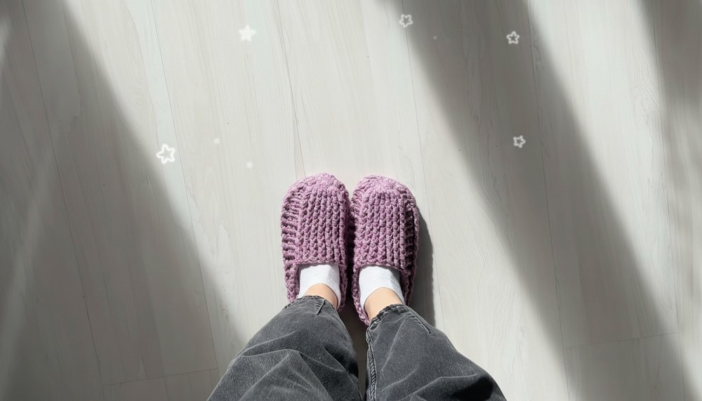 Crochet Home Slippers