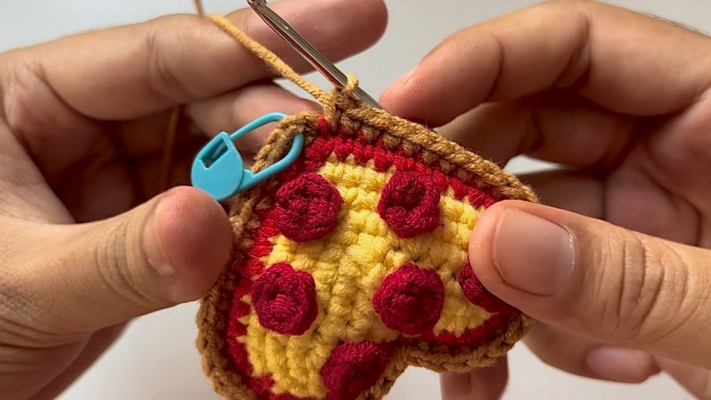 Crochet Heart-shaped Foods