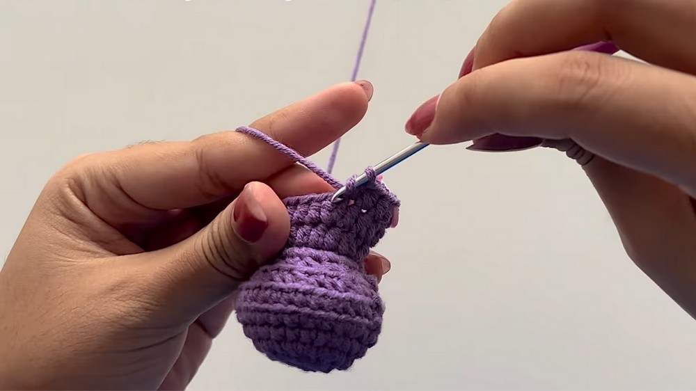 Crochet Mini Rose Bouquet