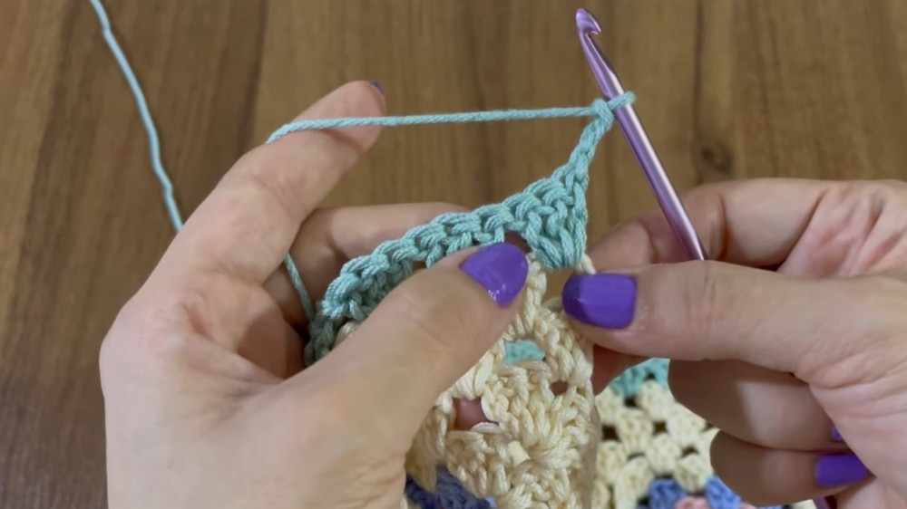 Crochet Granny With Skirt