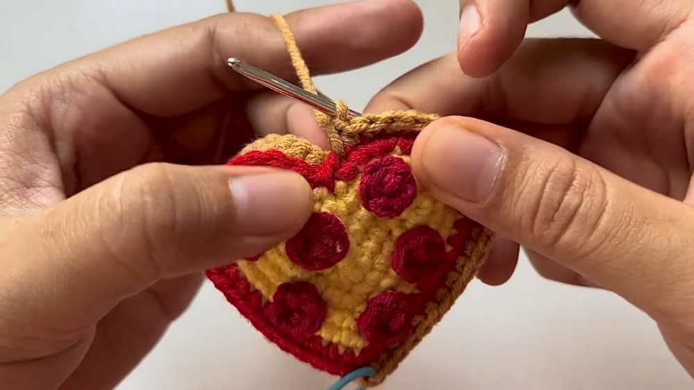 Crochet Heart-shaped Foods
