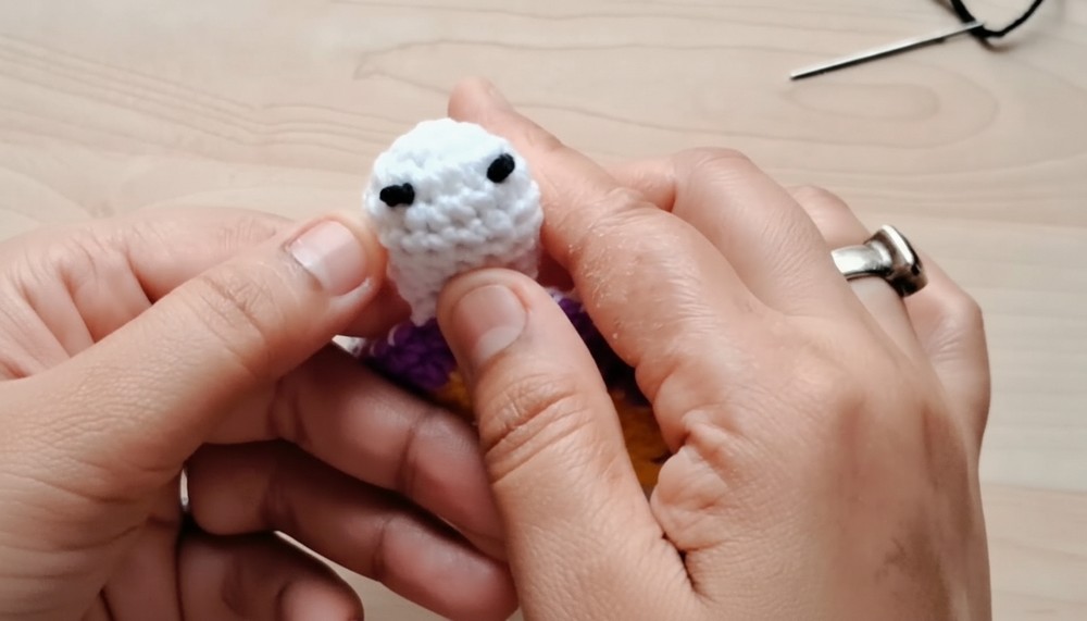 Crochet Turtle Bag Charm