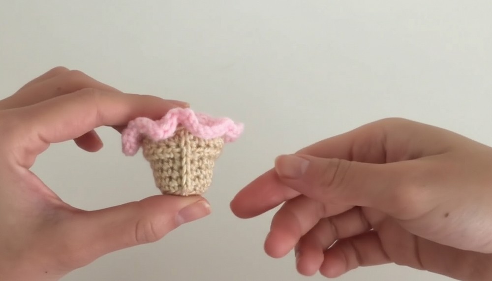 Crochet Kitty Ice Cream