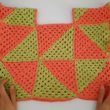 Crochet Granny Square Top