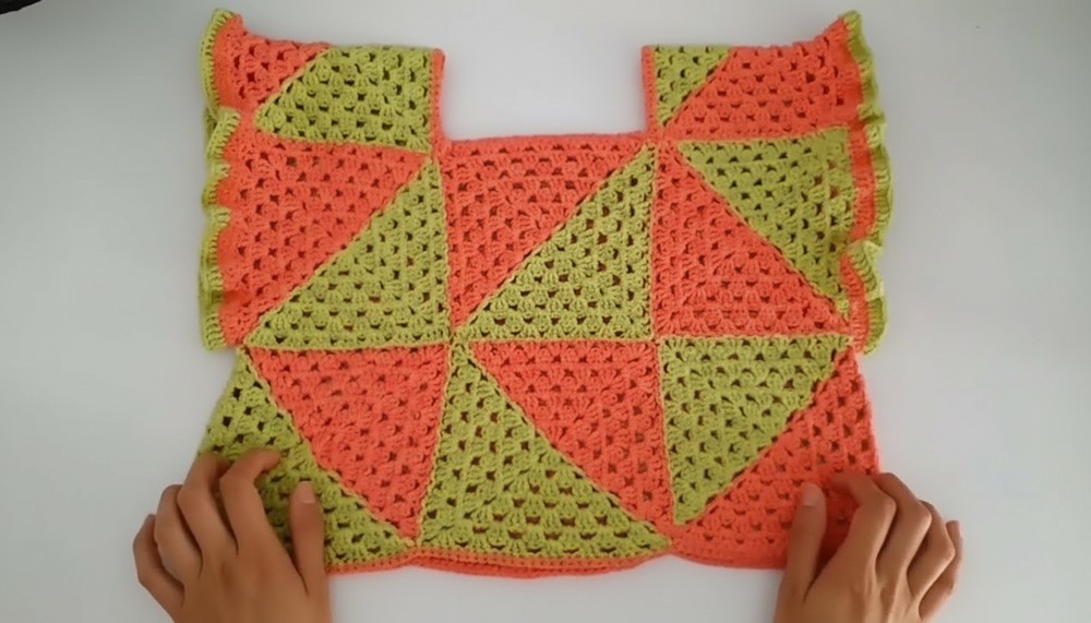 Crochet Granny Square Top