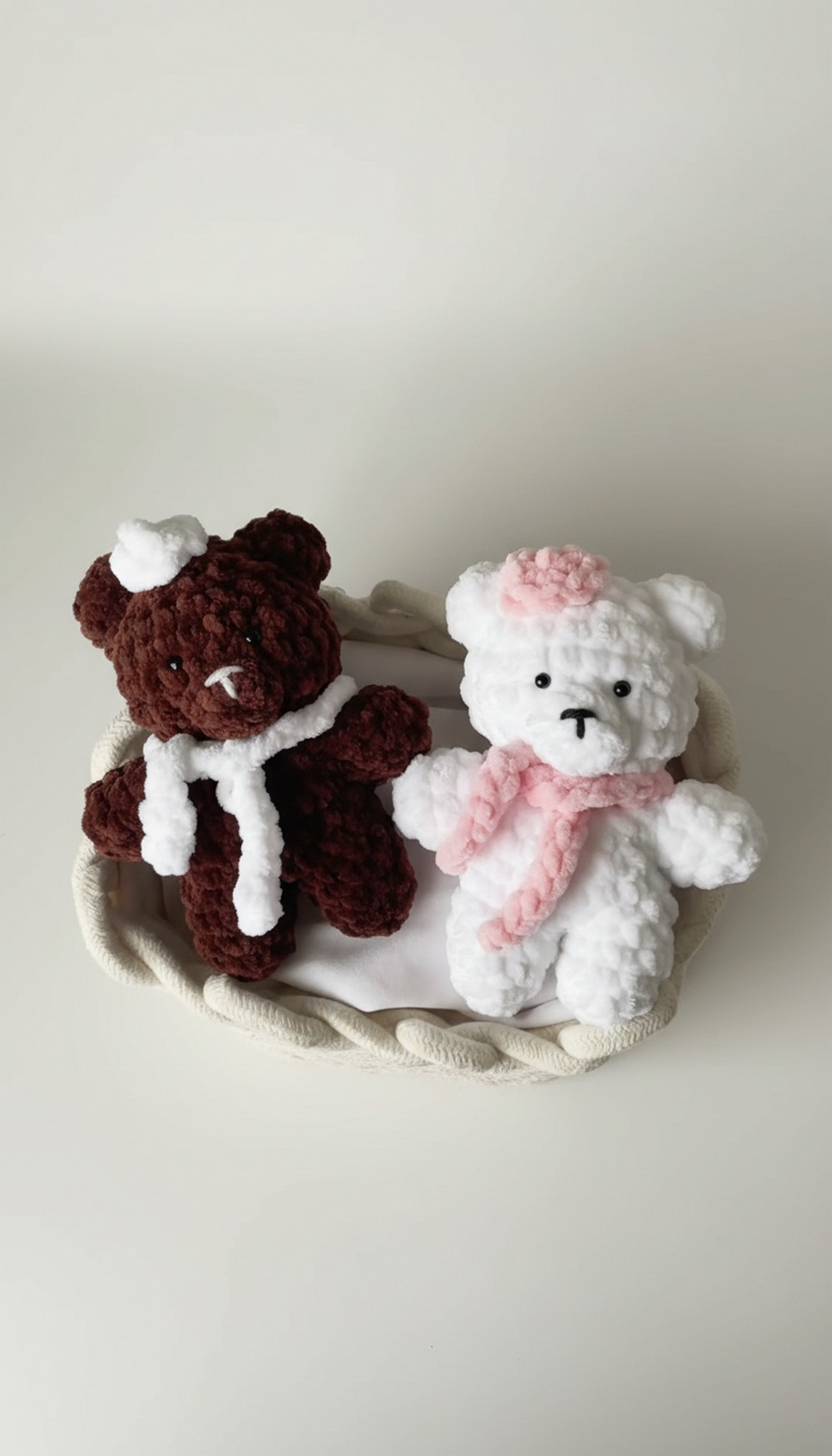 Crochet Plush Teddy Bears