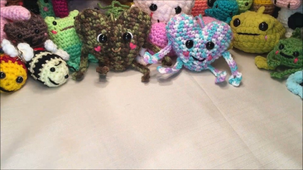 Crochet Heart Arms And Legs