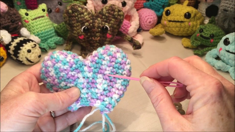 Crochet Heart Arms And Legs