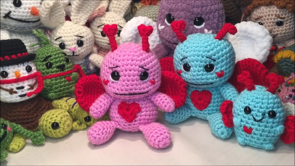 Crochet Cute Love Bug