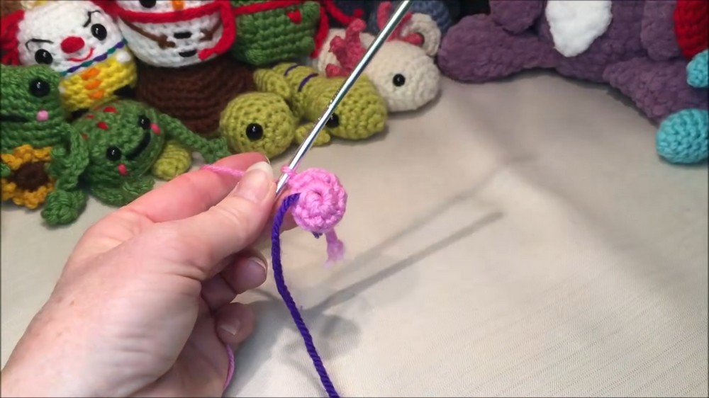 Crochet Cute Love Bug