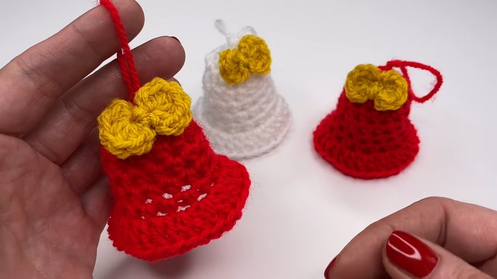Crochet Christmas Bells