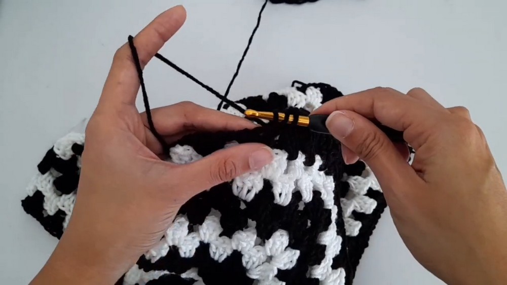 Crochet Hexagon Cardigan