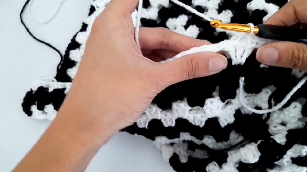 Crochet Hexagon Cardigan