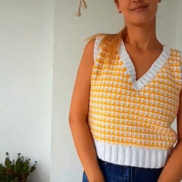 Crochet Sweater Vest