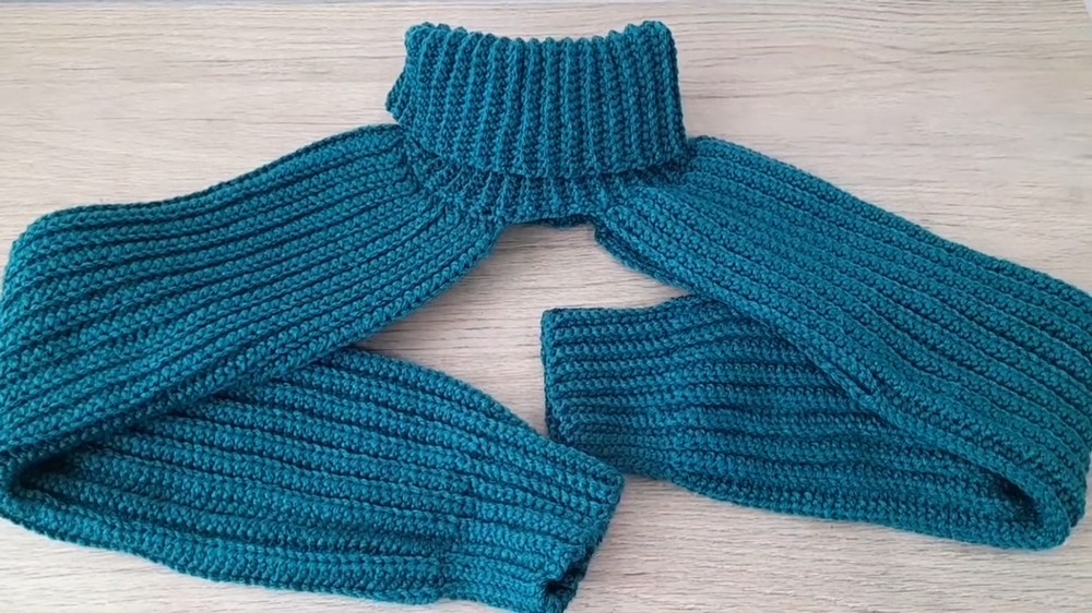 Crochet Arm Warmer Sweater
