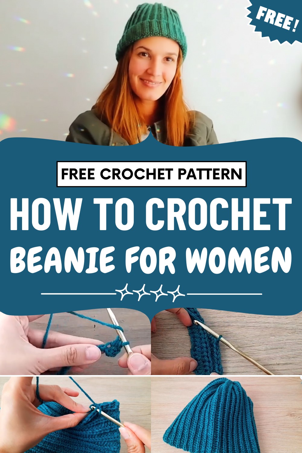 Crochet Beanie For Women