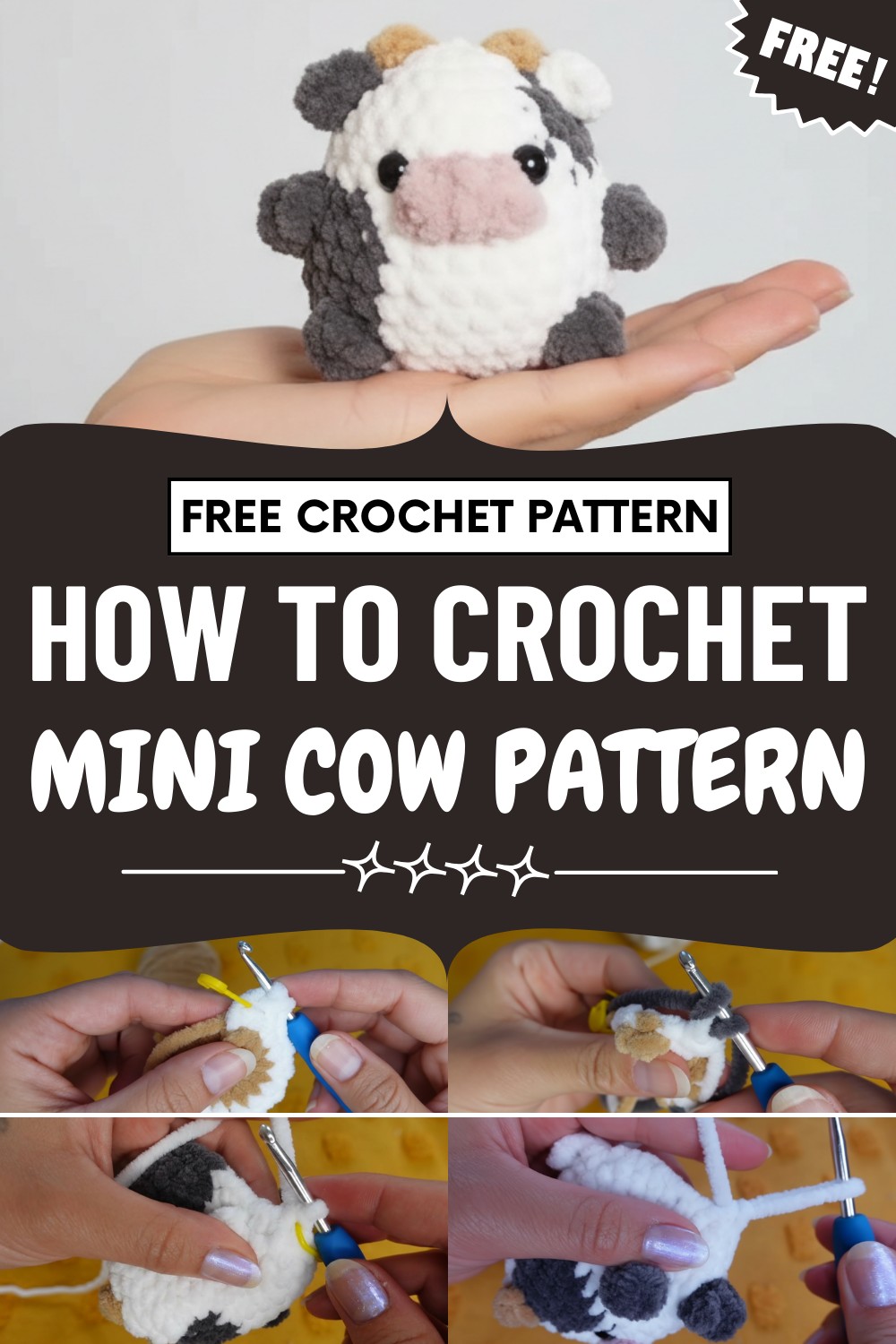 Crochet Cow Pattern