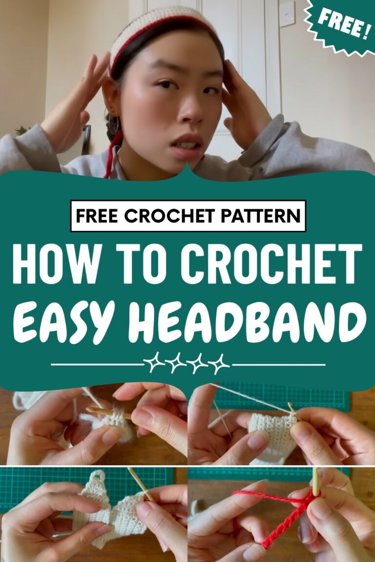 Luxe Crochet Headband Pattern Adding Elegance to Hair - All Thing Crafts