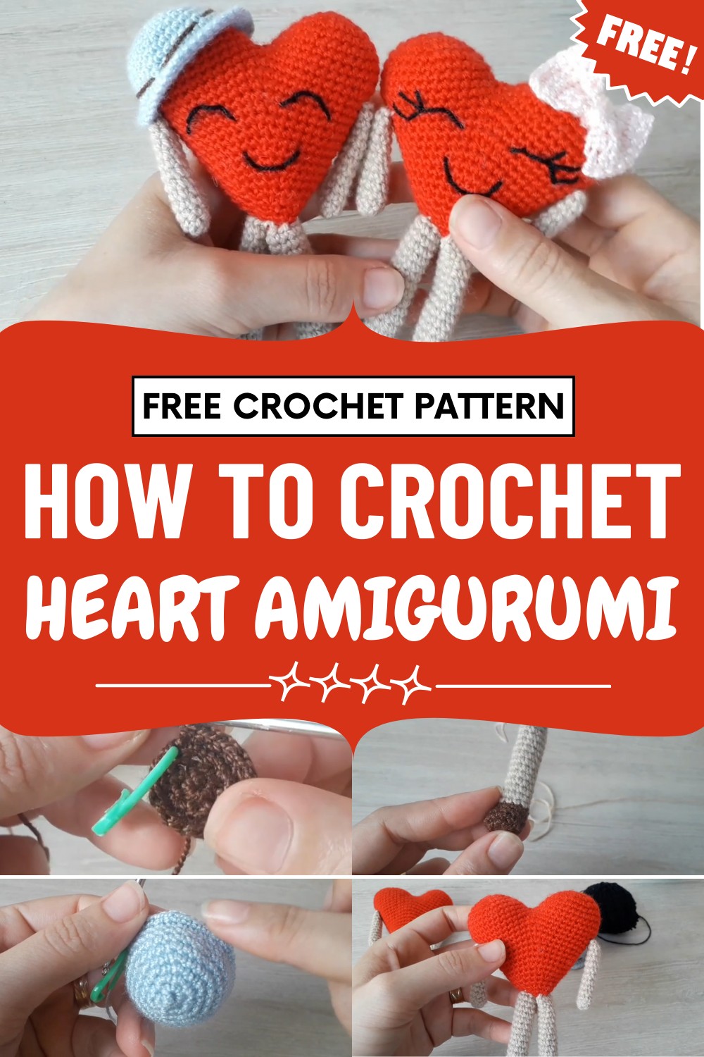 Crochet Heart Amigurumi