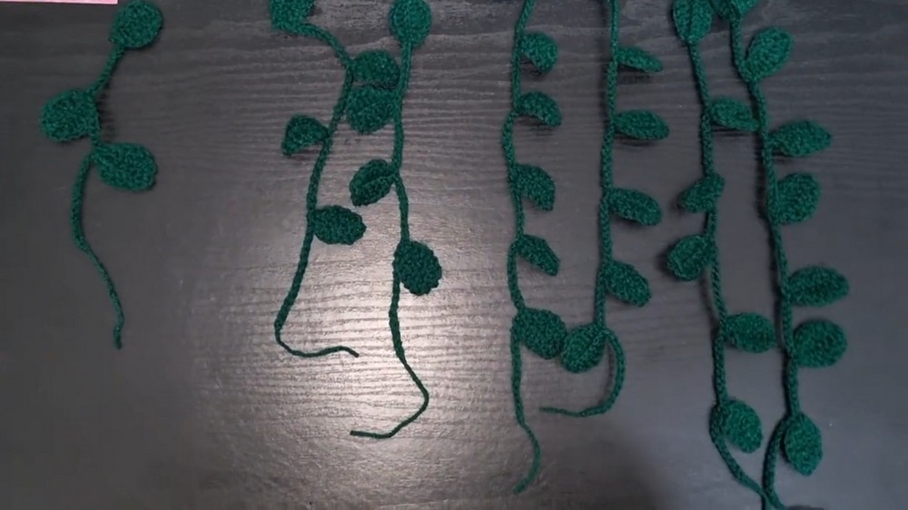 Crochet Flower Wall Hanging