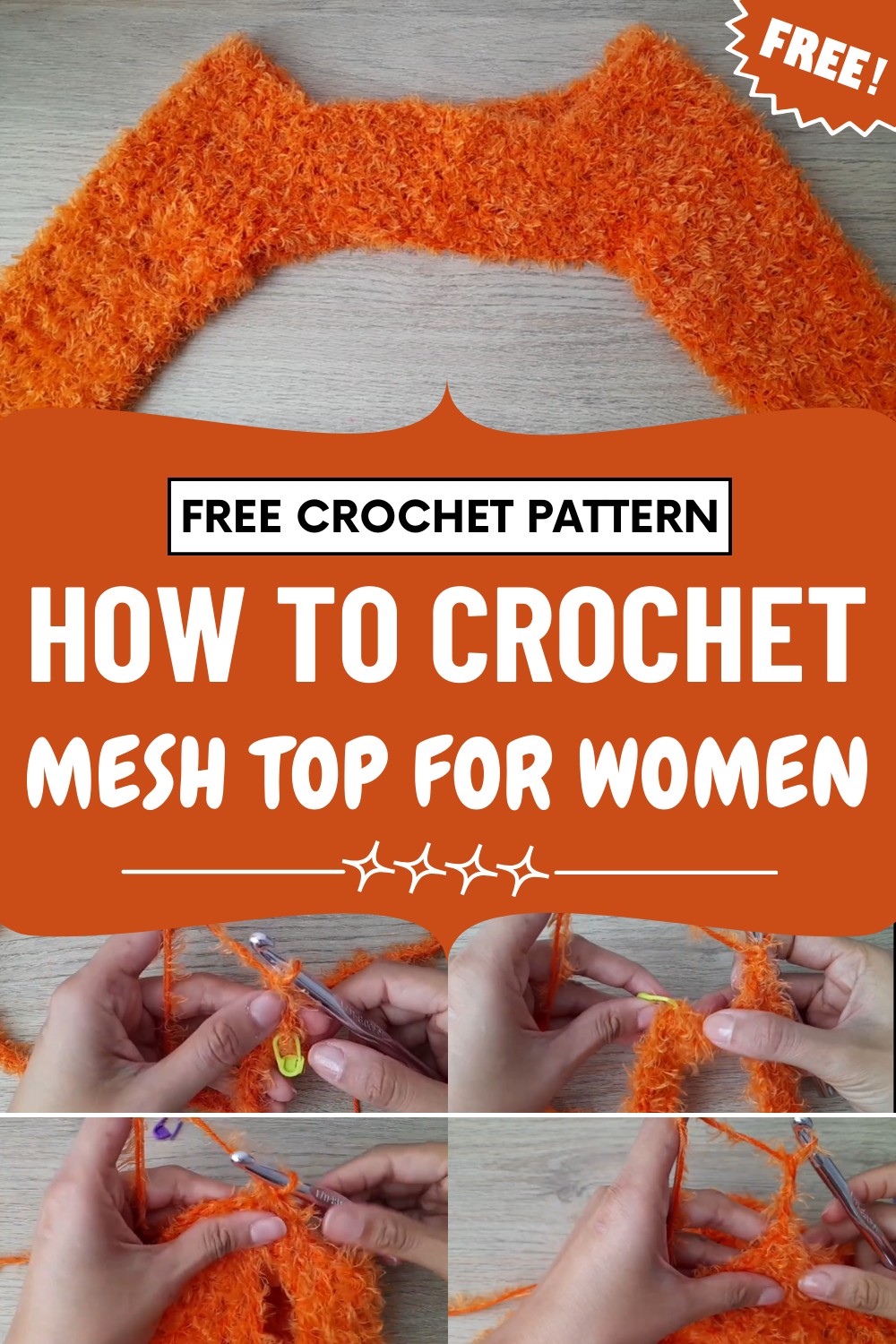 Crochet Mesh Top