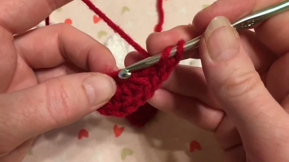 Crochet Mini Hearts 3 Sizes