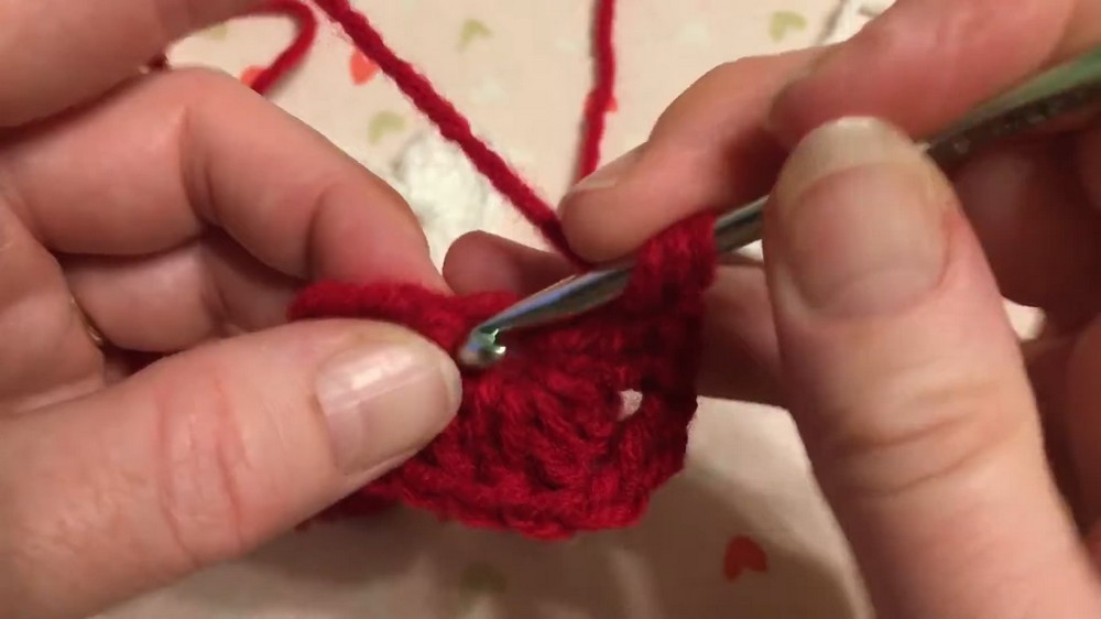 Crochet Mini Hearts 3 Sizes
