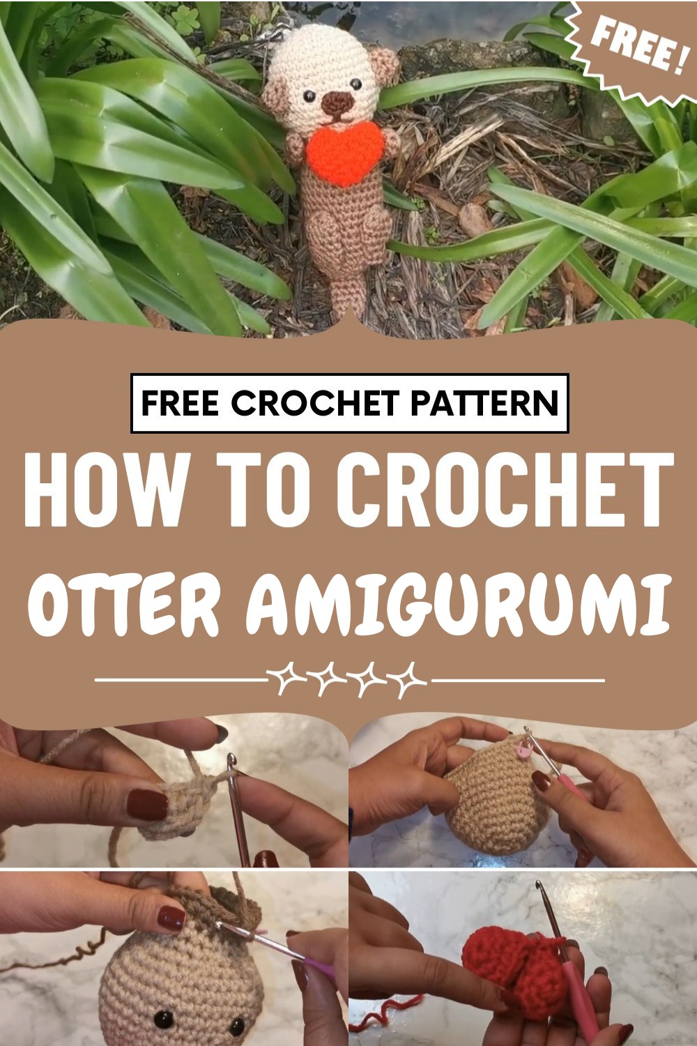Crochet Otter Amigurumi