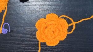 Crochet Rose Flower