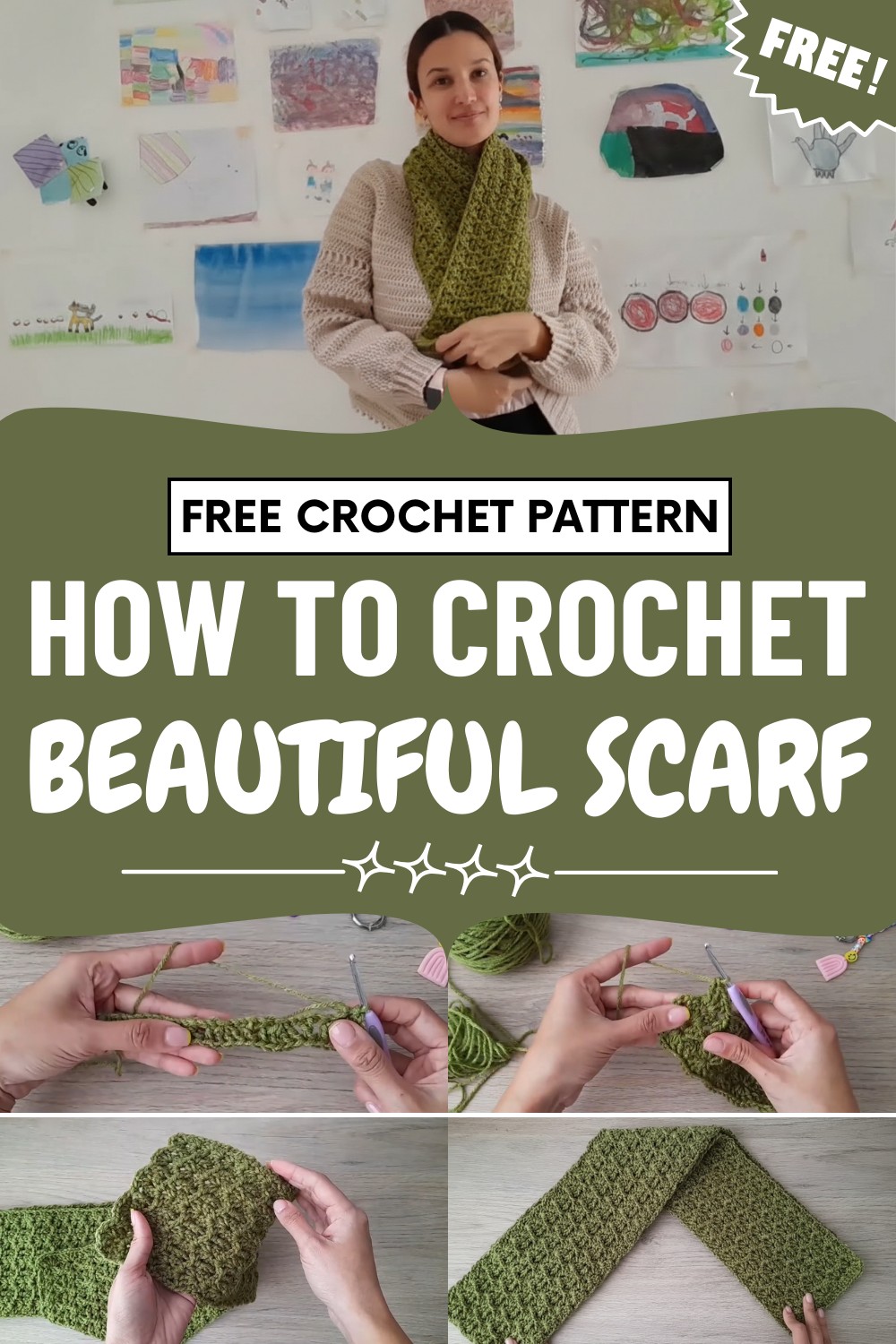 Crochet Scarf