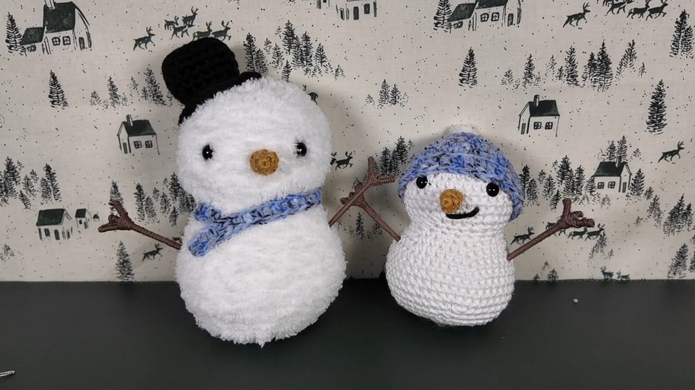 Crochet Snowman Pattern